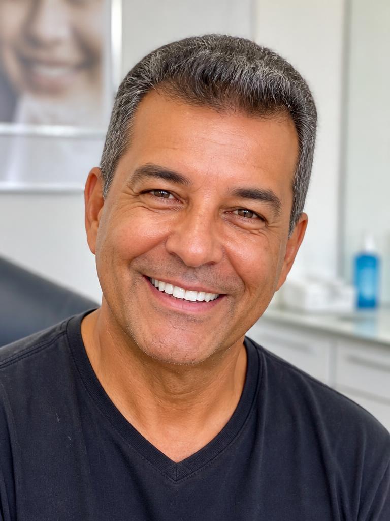 Sorriso transformado de paciente OdontoMax 6